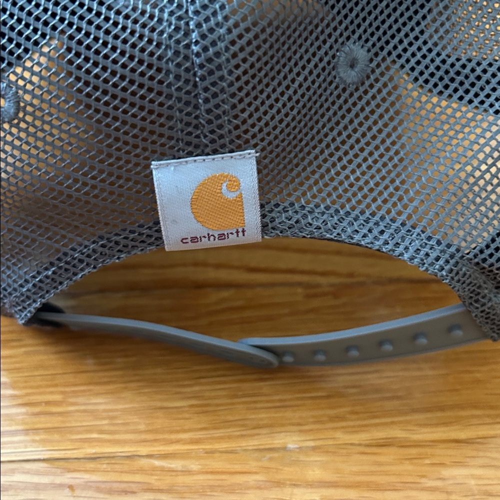 Carhartt Light  Gray with Gray Mesh Logo Cap - Picture 4 of 8